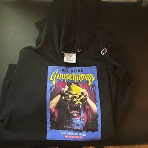Vintage Champion R.L. STINE Goosebumps hoodie
